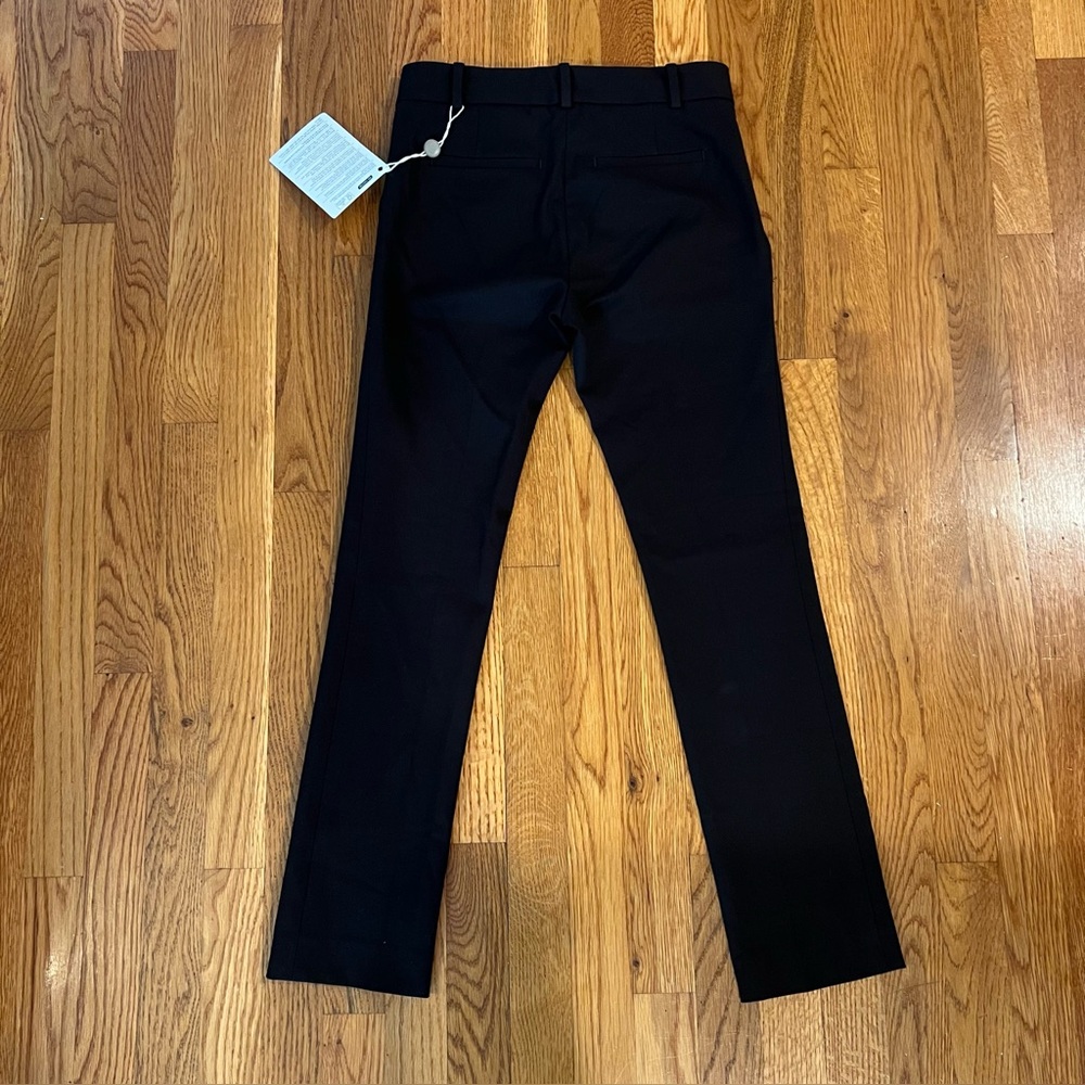 NEW FRAME Le High Straight Trouser Women Noir Black Size 0 - Picture 8 of 14